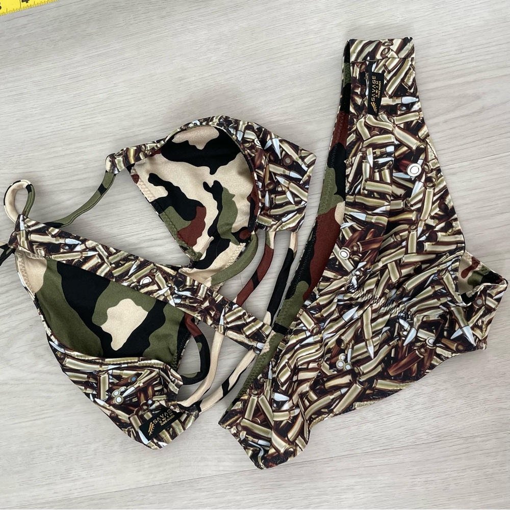 Savage Swim limited edition print bikini